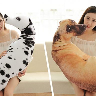 Dog Stuffed Animal Plush Dog Throw Pillows