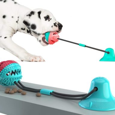 Dog Tug Toy with Suction Cup