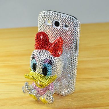 Donald Duck Swarovski Case Cover for Iphone5c