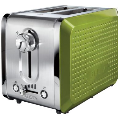 Dots 2 Slice Green Toaster