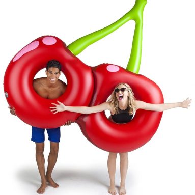 Double Cherry Pool Float