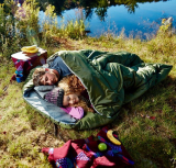 Double Sleeping Bag For Backpacking, Camping, Or Hiking