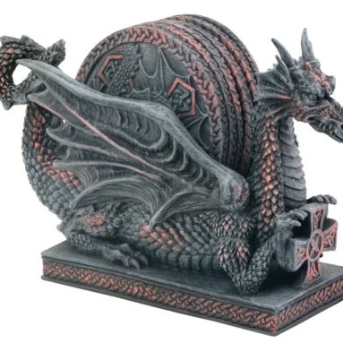 Dragon CupPlate Coasters Collectible Home Decoration