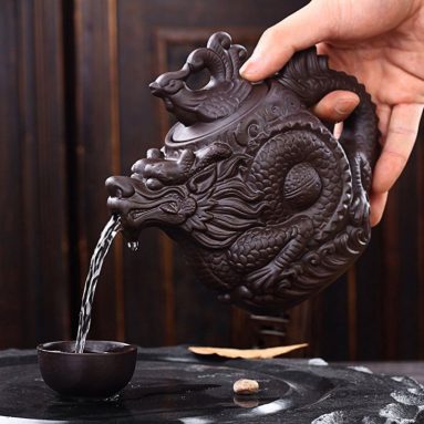 Dragon and Phoenix teapot