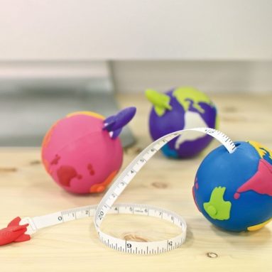 Earth Tape Measure Violet Light Green