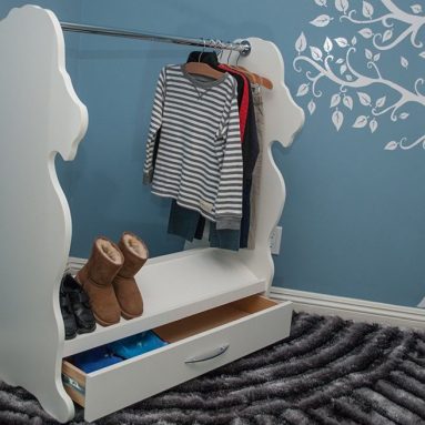 Dress-Up Clothes and Shoe Organizer