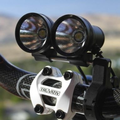 Dual Beam bicycle light kit