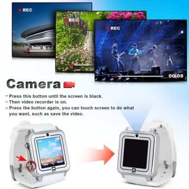 Dual Bluetooth Anti-loss Phone Watch QVGA HD Portable Smartwatch