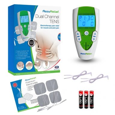 Dual Channel TENS Electrotherapy Pain Relief System