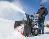 Dual-Stage Snow Thrower with 306cc Engine and Electric Start