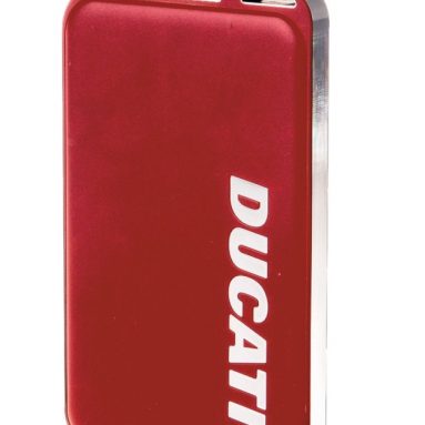 Ducati Power Bank with Aluminum Case for Smartphones
