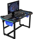 E-Blue USA Wireless Glowing LED PC Gaming Desk Table
