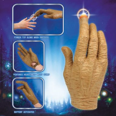 E.T. HAND WITH LED FINGER