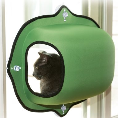 EZ Mount Window Pod Kitty Sill Green
