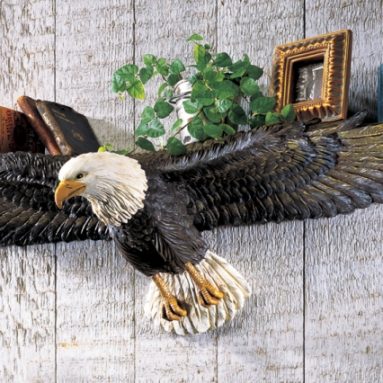 Eagle Sculpted 3D Wall Shelf