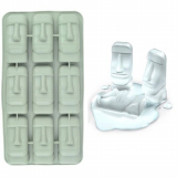 Easter Statue Classic Silicone Ice Ball Mold