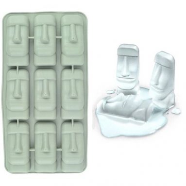 Easter Statue Classic Silicone Ice Ball Mold