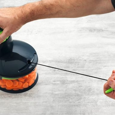 Easy Cut Multi-Purpose Hand-Powered Food Processor