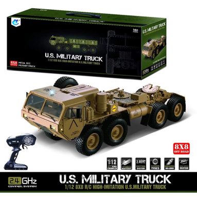 Electric Remote Control Truck Militray Car