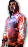 Electric Styles Galaxy LED Light Up Hoodie Sweatshirts