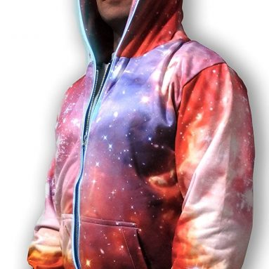 Electric Styles Galaxy LED Light Up Hoodie Sweatshirts