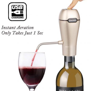 Electric Wine Aerator Pourer Dispenser Pump Wine Decanter