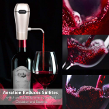 Electric Wine Aerator Pourer Dispenser Pump Wine Decanter