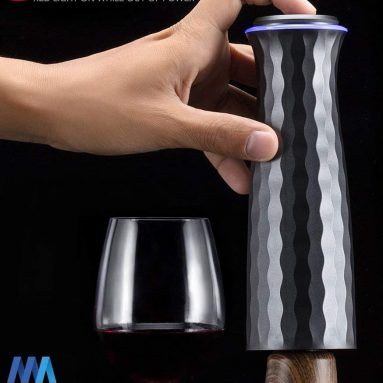 Electric Wine Saver Stopper Set