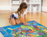 Electronic Map of the United States for Kids