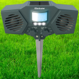 Eliminator Advanced Electronic Solar Energy Outdoor Animal and Rodent Pest Repeller