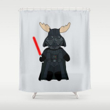 Elk Vader Shower Curtain