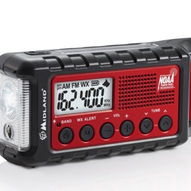 Emergency Solar Hand Crank AM FM Digital NOAA Weather Radio