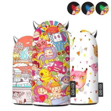Emie Devil Volt Portable Charger, 5200mAh Compact and Stylish Power Bank USB Charger