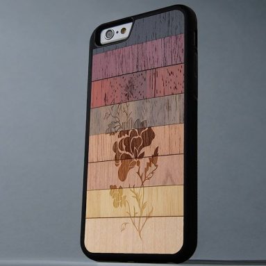 Emily Jane Flower Fade Wood Case