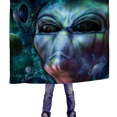 End All Humans Premium All Over Print Blanket