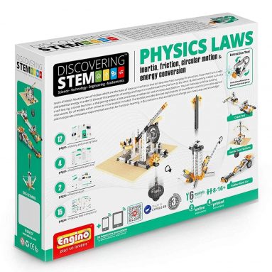 Engino ENG-STEM902 Physics Laws-Inertia, Friction