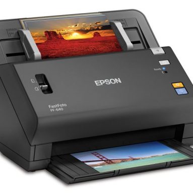 Epson FastFoto FF-640 High-Speed Photo Scanning System with Auto Photo Feeder