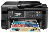 Epson WorkForce Wireless and WiFi Direct All-in-One Color Inkjet Printer