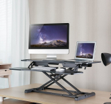 Ergonomic Height Adjustable Sit-Stand Desk Workspace Workstation Computer Riser