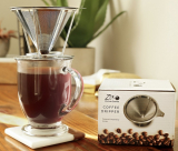 European Stainless Steel Single Cup Coffee Dripper