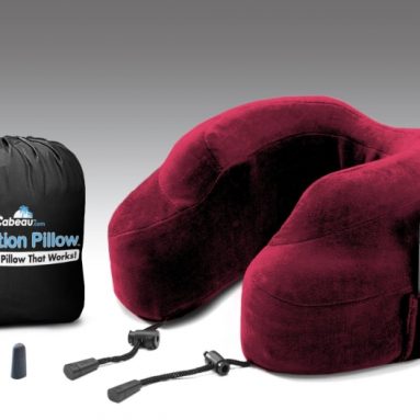 Evolution Neck and Travel Pillow with Portable Bag