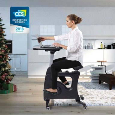 Exercise Bike Home Office Standing Desk Bike