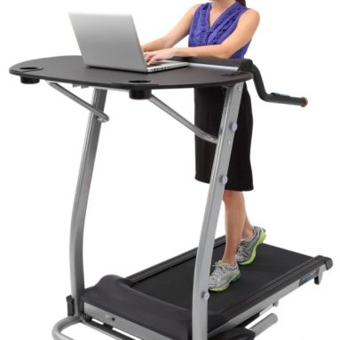 WorkFit High Capacity Desk Station Treadmill