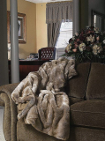 Extra Large/Thick Luxurious Faux Fur Throw