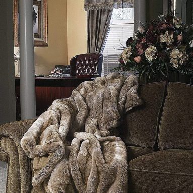 Extra Large/Thick Luxurious Faux Fur Throw