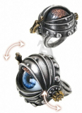 Eye Alchemy Gothic Steampunk Ring