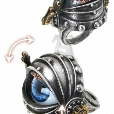 Eye Alchemy Gothic Steampunk Ring