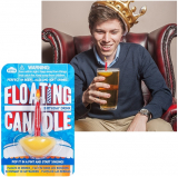 Floating birthday drink candle