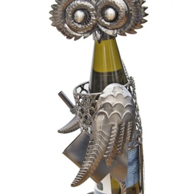 Fabulous Owl Wine Bottle Holder Plus a Foil Cutter