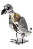 Fabulous Puffin Bird Figurine Wine Bottle Holder